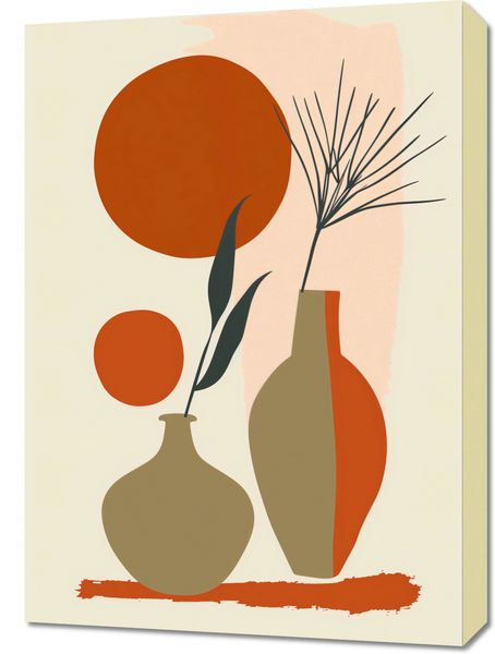 Obraz 50x70cm Wazy w Czerwieni zdjęcie 1