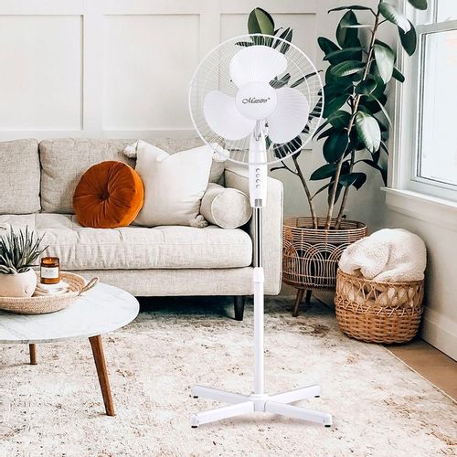 Wentylator Podłogowy Moc 60W z Regulacją 40cm na Arena.pl