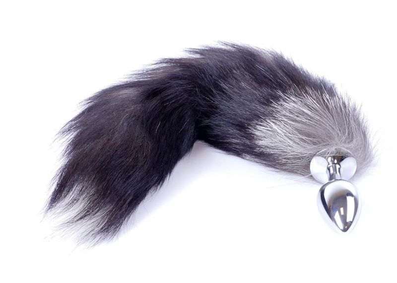 Plug-Fox Tail- Black Xxl zdjęcie 4