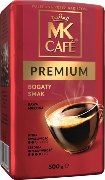 Kawa mielona MK Cafe Premium 500g zdjęcie 4