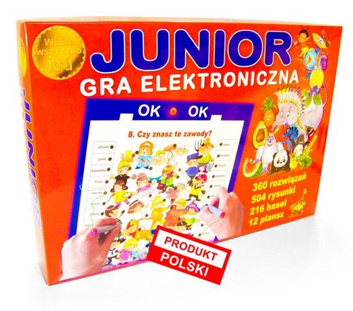 JAWA GRA ELEKTRONICZNA JUNIOR WIEM WSZYSTKO na Arena.pl