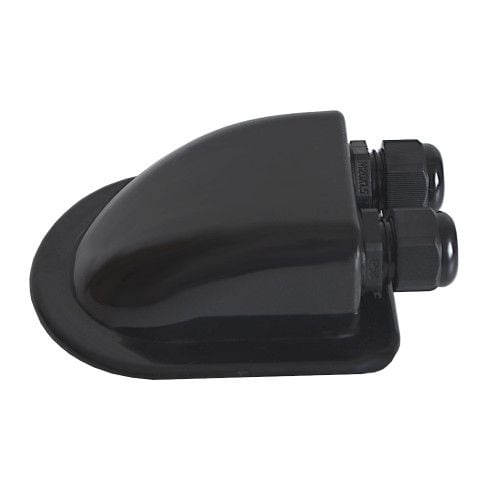 PRZEJŚCIÓWKA DACHOWA PODWÓJNA CZARNA NA KLEJ na Arena.pl