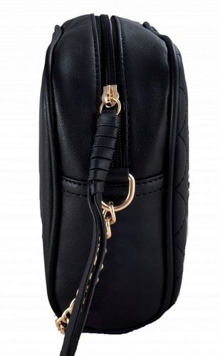 Monnari Czarna Pikowana Torebgka Listonoszka z łańcuszkiem na Arena.pl