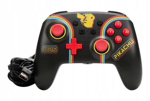 Gamepad PowerA Enhanced Pikachu Arcade do Nintendo na Arena.pl
