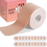 TAŚMA MODELUJĄCA UNOSZĄCA BIUST BODY BREAST TAPE 5M + PLASTRY 20 SZTUK