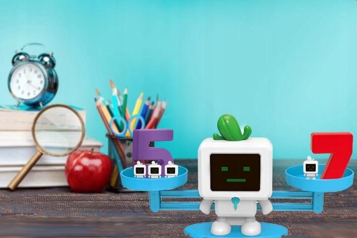 Prezent Pod Choinkę Gra Liczbowa Edukacyjna Robot zdjęcie 8