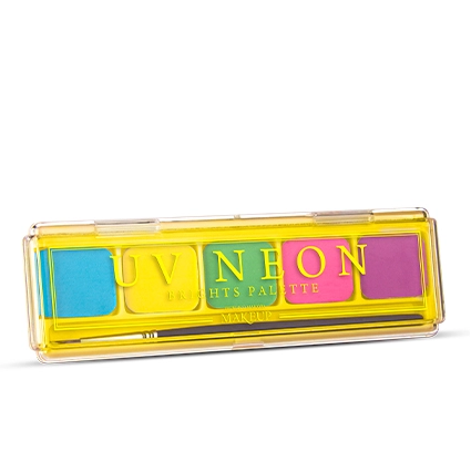 FM Paleta farb do ciała UV Neon - Yellow zdjęcie 1