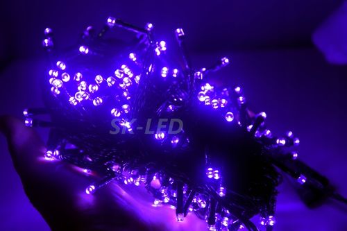 LAMPKI CHOINKOWE 500 LED FIOLETOWE 38M ŚWIATEŁKA NA CHOINKĘ LED ZEWNĘTRZNE na Arena.pl