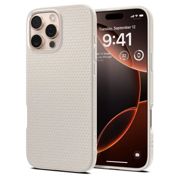 Etui Spigen Liquid Air na iPhone 16 Pro Max - tytanowy zdjęcie 1