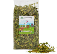 ZIELE LUCERNY 150g Lucerna przysmak dla królika kawii gryzoni FACTORYHERBS