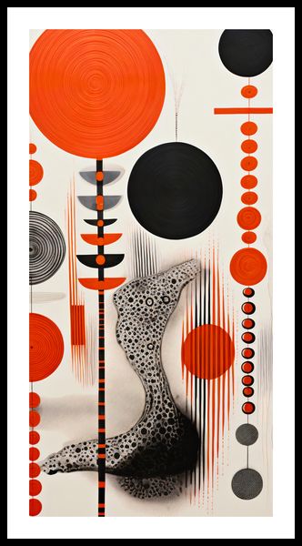 Plakat 50x100cm Kontrastowy Kosmos zdjęcie 3