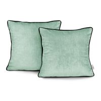 Zestaw 2 poszewek 45x45 miętowe AmeliaHome VELVET2 glamour
