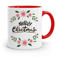 Kubek Czerwony Świąteczny Pod Choinkę Na Mikołaja Z Nadrukiem Ze Zdjęciem