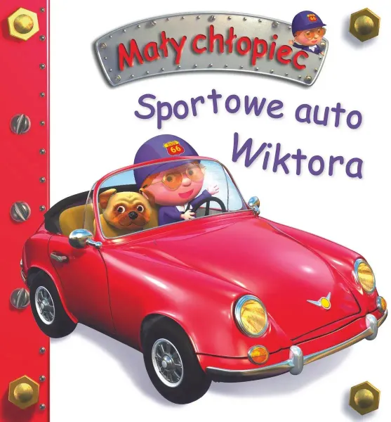 Sportowe auto Wiktora. Mały chłopiec zdjęcie 1