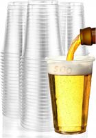 KUBKI PLASTIKOWE DO PIWA KUFLE 500ml 50 sztuk
