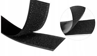 RZEPY DO PANELI TAPICEROWANYCH RZEP MONTAŻOWY SAMOPRZYLEPNY 10m MOCNY na Arena.pl