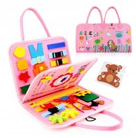 Tablica MONTESSORI Walizka EDUKACYJNA dla DZIECI Manipulacyjna