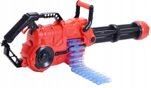 BEZPIECZNA AUTOMATYCZNA WYRZUTNIA KARABIN NA MIĘKKIE POCISKI AKUMULATOR na Arena.pl