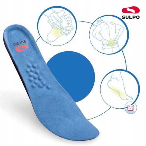 Wkładki żelowe do butów roboczych amortyzujące BHP 42-46 SULPO na Arena.pl