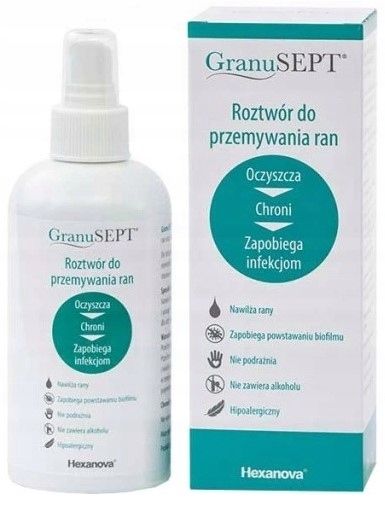 GranuSEPT roztwór do przemywania ran 250 ml zdjęcie 1