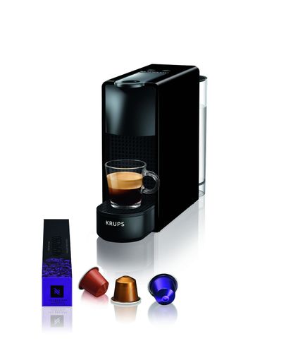 Ekspres kapsułkowy do kawy Krups Nespresso Essenza Mini XN1108 1200W Czarny na Arena.pl