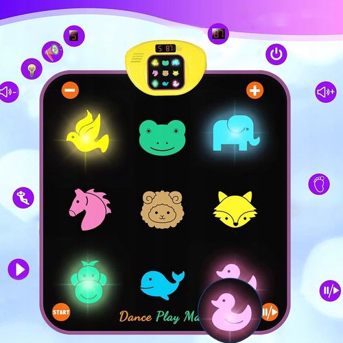 MATA DO TAŃCA DLA DZIECI Z BLUETOOTH 5 TRYBÓW GRY MUZYCZNA MATA TANECZNA na Arena.pl