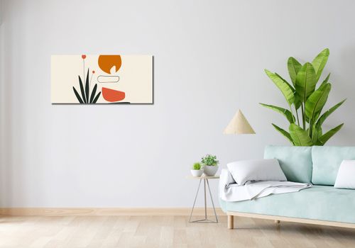 Obraz 90x40cm Abstrakcyjny Zen na Arena.pl