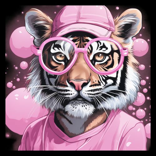 Plakat 40x40cm Ludzki Tygrys na Arena.pl