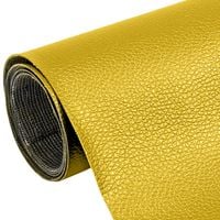 Samoprzylepna Łata Skórzana 50X137Cm Żółta