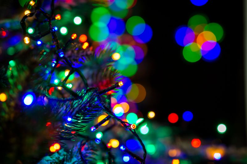 LAMPKI CHOINKOWE 400 LED MULTIKOLOR IP44 zdjęcie 3