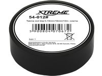 Taśma izolacyjna klejąca 0,15mm/19mm/10m - czarna