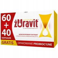 Polpharma - Żuravit skoncentrowany ekstrakt z żurawiny - 100 kapsułek