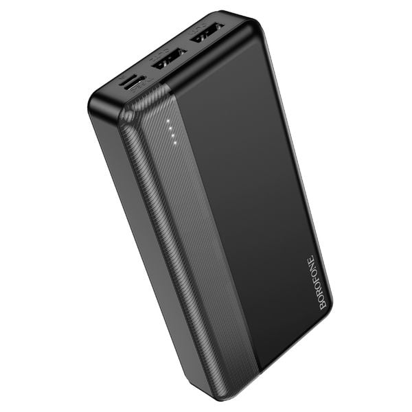 Borofone Power Bank 20000mAh BJ24A - 2xUSB - czarny zdjęcie 1