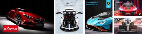 RANGE ROVER RASTAR 56300 1:24 czarny na Arena.pl