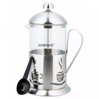kinghoff zaparzacz do kawy/herbaty z dociskiem 600ml kh-4831