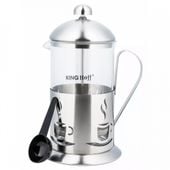 kinghoff zaparzacz do kawy/herbaty z dociskiem 600ml kh-4831