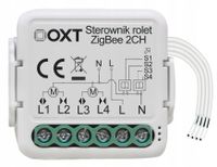 OXT Mini Sterownik 2 Rolety Markizy ZigBee TUYA