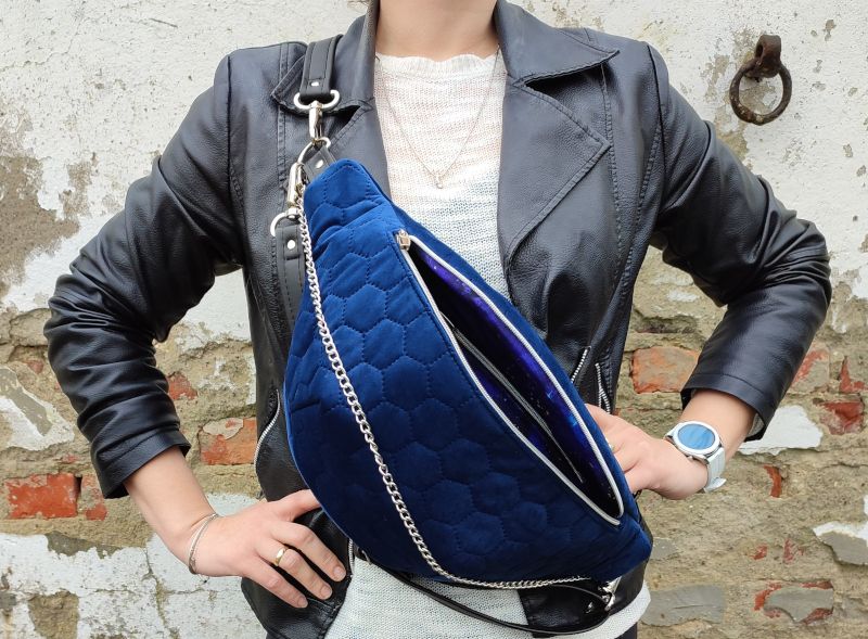 Nerka damska welurowa zdjęcie 1