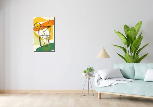Obraz 40x70cm Koktajl Artystyczny na Arena.pl