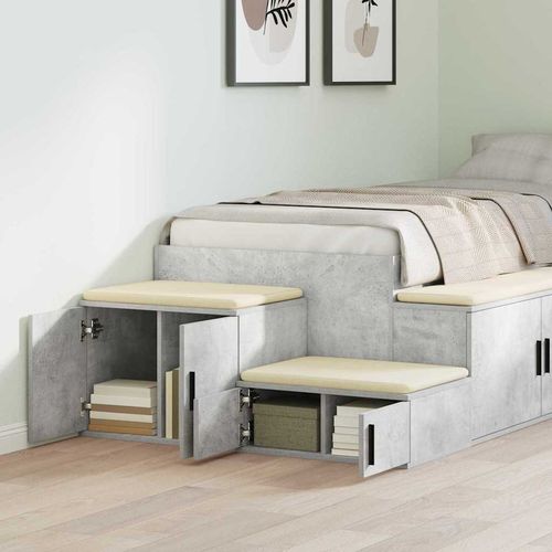 Szafka do przechowywania Betonowy szary 108 x 41 x 40 cm na Arena.pl