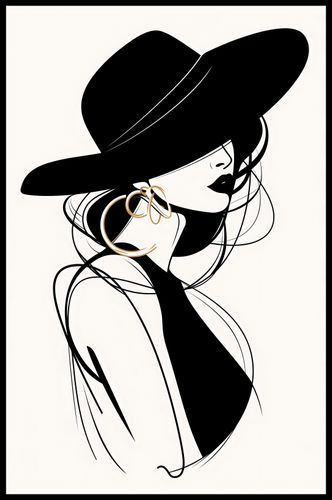 Plakat 56,6x86,4cm Uwikłana Elegancja na Arena.pl