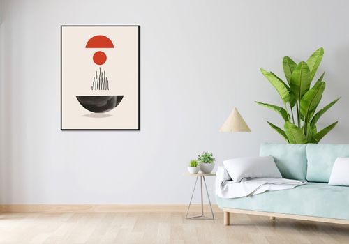 Plakat 75x100cm Półokrągła Forma na Arena.pl