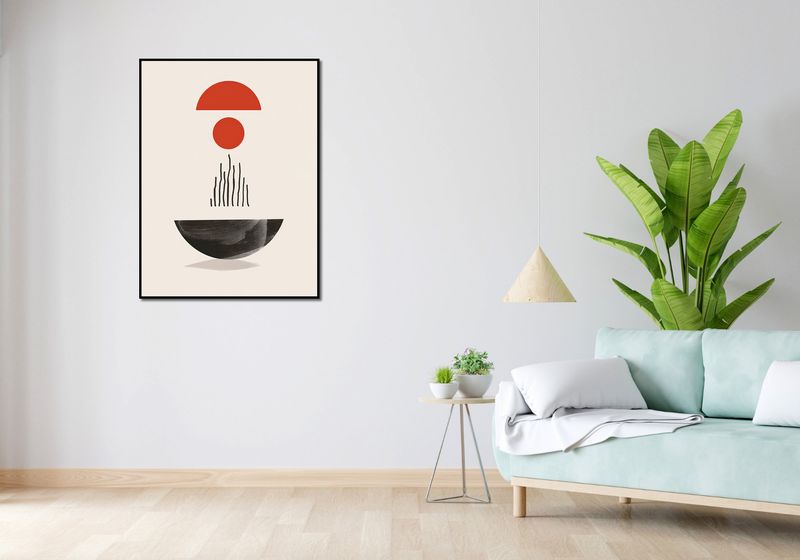 Plakat 75x100cm Półokrągła Forma zdjęcie 4