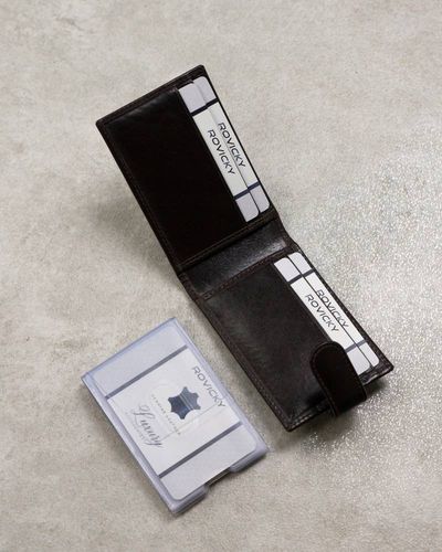 skórzane etui na karty - rovicky na Arena.pl