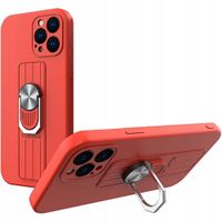 ring case silikonowe etui z uchwytem na palec i podstawką do iphone
