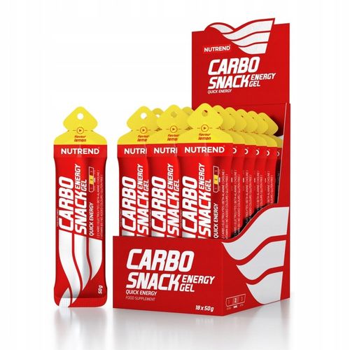 NUTREND CARBO SNACK 8x50G WĘGLOWODANY ŻEL na Arena.pl