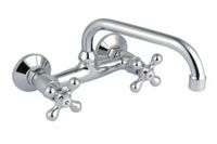 bateria umywalkowa-zlewozmywakowa roma wylewka u 250 - h/bc-25-00s