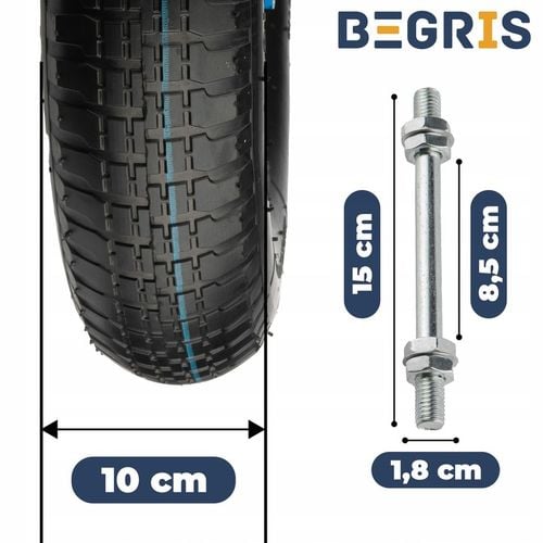 Koło do taczki 6 PR 4.00-8 z dętką BEGRIS na Arena.pl