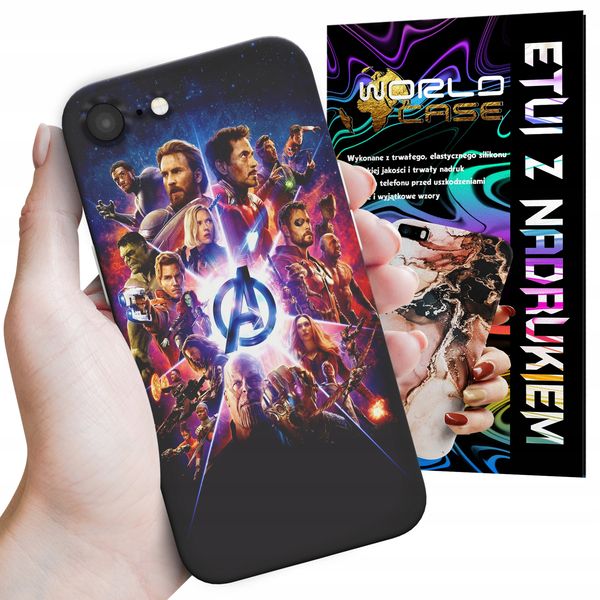 ETUI CASE DO IPHONE 6 PLUS - AVENGERS IRON MAN SPIDERMAN KAPITAN zdjęcie 1