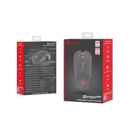 Genesis ZIRCON 330 Wireless, Gaming Mouse, Black na Arena.pl